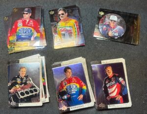 1996 Upper Deck SP Racing “100 Card Lot” Gordan , Wallace , Jarrett , Etc