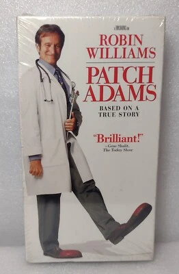Patch Adams (VHS 1999 Sealed) Robin Williams - Image 1 of 3