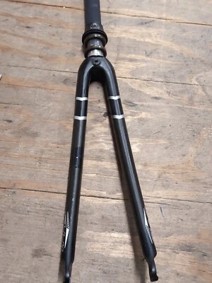 Horquilla de aleación de carbono Fuji 700c 1 1/8x270 mm freno de llanta sin rosca Foto 1 de 4