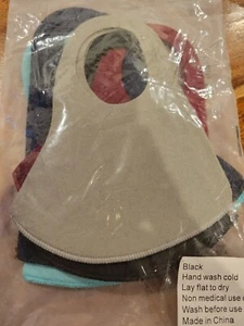 Mode Maske 4er Pack Stoff Waschbar Erwachsene Gesichtsmasken - Bild 1 von 1