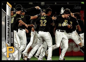 2020 Topps Pittsburgh Pirates #594 Pittsburgh Pirates Baseball Card