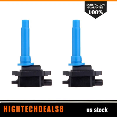 2 Ignition Coil Pack fits Kia for Sephia for Spectra 2000-2001 1.8L 0K24718100A - Image 1 of 4