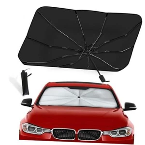 Car Windshield Sun Shade - Umbrella Car Sun Shade, Foldable Car X-Large - Picture 1 of 7