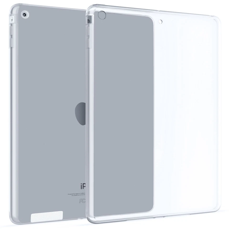 Trasparente Silicone Custodie Gomma Caso per Apple iPad 2/3/4 in Chiaro - Immagine 1 di 4