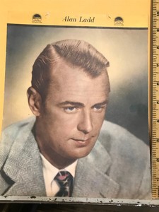 Vintage Paramount Pictures Movie Star Card Alan Ladd Whispering Smith