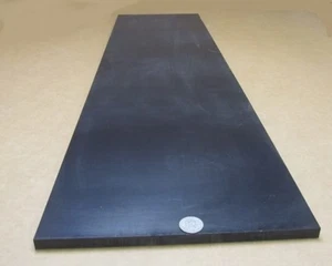 Tivar UHMW PE Black Sheet .500" (1/2") Thick x 12" Wide x 48" Length - Picture 1 of 12
