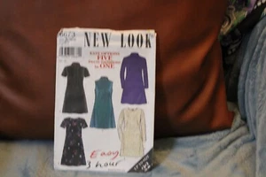 New Look 6673 Schnittmuster, Damen Kleid, Gr. 10-22 - Bild 1 von 2