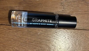Bath & Body Works Mens Graphite Mini Perfume Cologne 0.5fl oz /15mL Travel Size - Picture 1 of 3