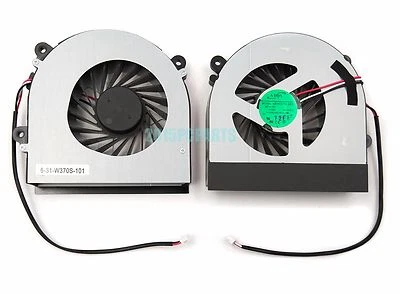 NEW Clevo W670SRQ W670SZQ CPU Fan 6-23-AW15E-011 6-23-AW15E-010 - Image 1 of 4