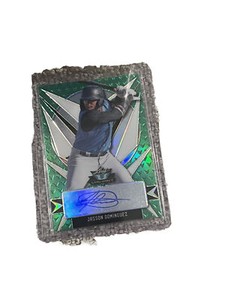 jason dominguez signed card