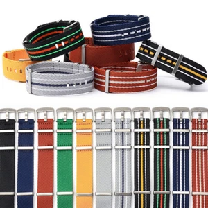 20/22mm Watch Strap One Piece Style Band For Blancpain & Swatch Fifty Fathoms - Picture 1 of 26