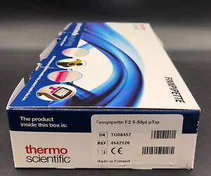 Thermo 4642120 Finnpipette F2 5-50μL Einkanalpipette mit variablem Volumen - Bild 1 von 8
