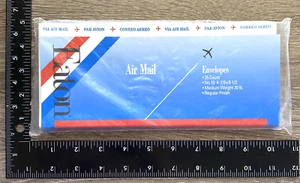 VTG Envelopes #10 Eaton Air Mail Envelopes 4 1/8" x 9 1/2" Deadstock 25 Count - Picture 1 of 6
