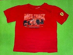 Official Ferrari Scideria Ferrari Red Shirt Race Track Sz 12yrs 152cm Kids Shirt - Picture 1 of 8