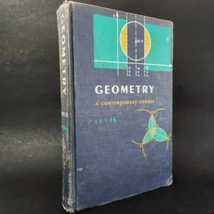 Geometry A Contemporary Course second edition by Harry Lewis 1968 Hardcover - Picture 1 of 17