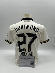 Borussia Dortmund Trikot Karim Adeyemi signiert  BVB Autogramm Puma M - Bild 1 von 7
