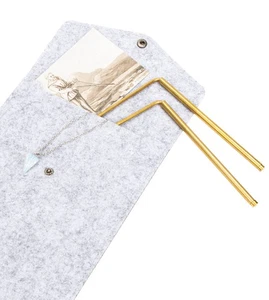 Varillas de radiestesia y péndulo de radiestesia de cobre al 99,9 % con bolsa - Bild 1 von 5