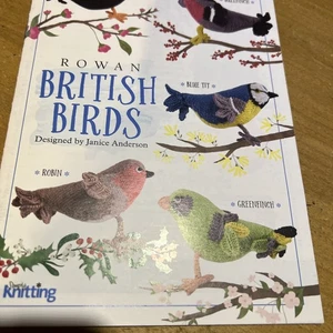 Rare Simply Knitting Rowan British Birds by Janice Anderson NEW  - Picture 1 of 10