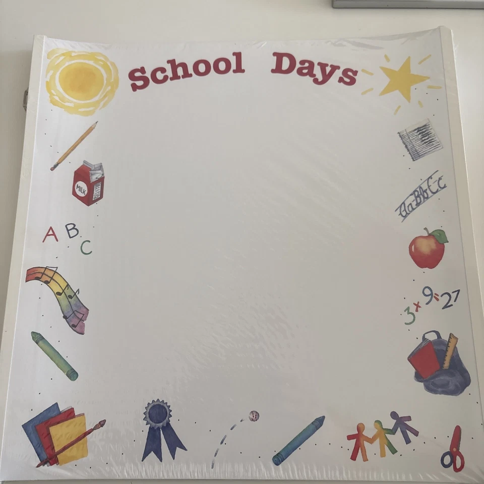 Creative Memories Refill Pages 12x12 School Days RCM 12sd