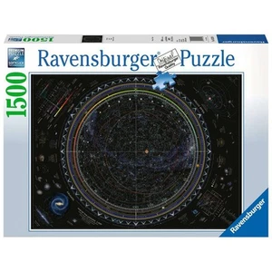 Ravensburger Map of the Universe Galaxies 1500 Piece Jigsaw Puzzle for Ages 12+ - Picture 1 of 6