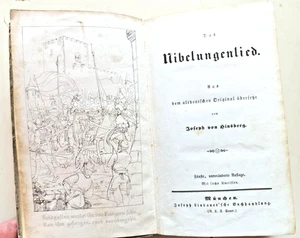 rar, Das Nibelungenlied. Aus dem altdeutschen Original übersetzt (1841) - Bild 1 von 13