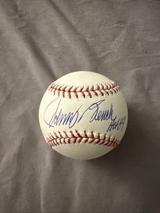 Johnny Bench Signed Baseball Hof 89 Inscribed Beckett - Picture 1 of 6