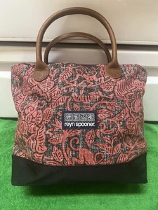 Reyn Spooner Fabric Monkey Women Purse Or Tote Bag Size 14” X 10” X 4” Brand New - Picture 1 of 8