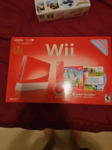 Nintendo Wii Limited Rot Konsole 25th Anniversary Super Mario Komplett In Box - Bild 1 von 3