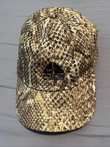 Supreme x Nike ACG Denim 6-Panel Blue FW22. Gold Snakeskin. - Picture 1 of 3