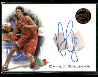 Press Pass 2008 #PPS-DG Danilo Gallinari firmas bronce Foto 1 de 2
