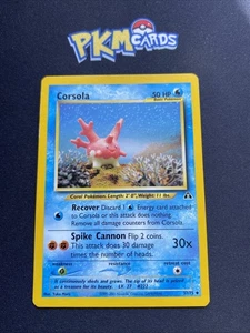 Juego de cartas coleccionables Pokémon Corsola Neo Discovery 37/75 LP regular. - Imagen 1 de 3
