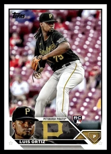 2023 Topps Rookie #582 Luis Ortiz Pittsburgh Pirates Baseball Card - Picture 1 of 2