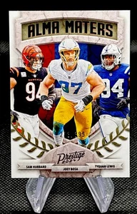 2024 Panini Prestige Alma Maters Xtra Points Red /399 Hubbard/Bosa/Lewis #6 - Bild 1 von 2