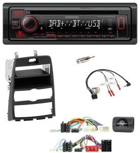Kenwood Lenkrad CD USB Bluetooth DAB Autoradio für Hyundai Genesis 2010-2013 sch - Bild 1 von 8