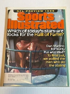 Dan Marino FIRMADO Sports Illustrated SI Miami Dolphins con PRUEBA - K9 Certificado de Autenticidad - Imagen 1 de 2