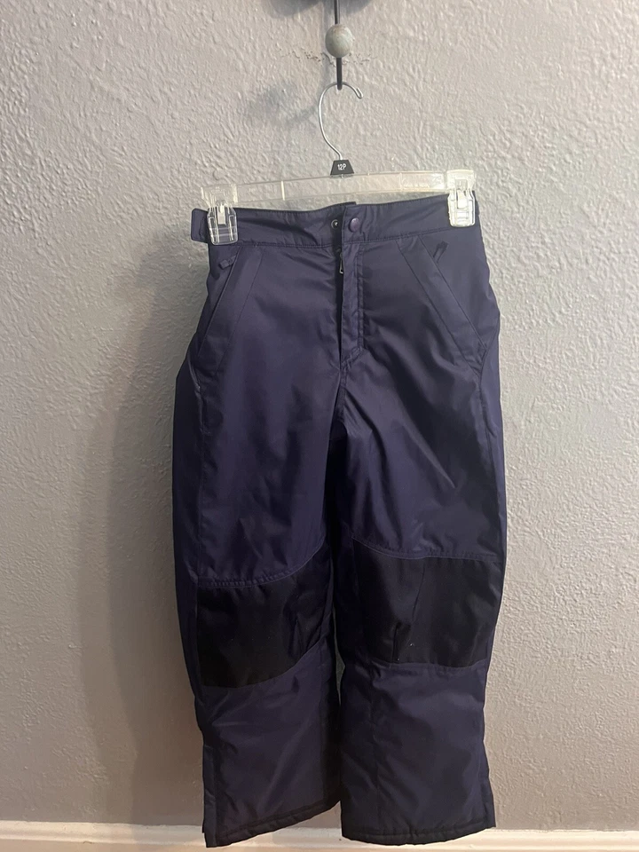 Pantalones de esquí y snowboard LL Bean para niños talla 10 azul marino impermeables para nieve Foto 1 de 4