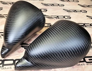 Espejos retrovisores de fibra de carbono WRC World Rally para: Subaru Impreza GC8 GF8 WRX STI 92-00 - Imagen 1 de 3