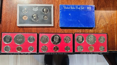 (20) 1971-1978 US Proof Sets Coins Lot of 20 Original Packaging  - Image 1 of 2