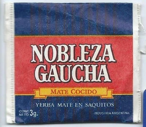 VINTAGE BUSTINA MATE COCIDO NOBLEZA GAUCHA YERBA MATE ARGENTINA - Picture 1 of 1