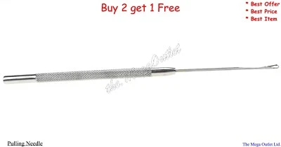 MAQNSCO Federwerkzeuge Ziehnadel Haarverlängerung professionelles Werkzeug für Haarverlängerung