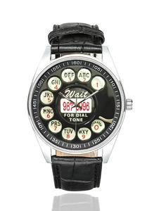 Retro APPLE iPhone ROTARY WATCH - Picture 1 of 2