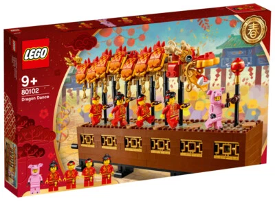 LEGO 80102 Dragon Dance - Chinese New Year - Brand New In Box - Retired Set - Image 1 of 3