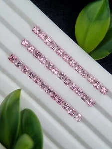 Lote de piedras preciosas de espinela rosa calibradas naturales sin tratar sueltas | De Tayikistán - Imagen 1 de 12