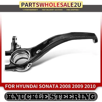 Front Left Steering Knuckle for Hyundai	Sonata 2008-2010 L4 2.4L V6 3.3L Sedan - Image 1 of 4