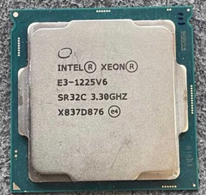 Intel Xeon E3-1225 V6 Quad-Core 3.30GHz 8MB L3 Cache CPU Processor Socket LGA115 - Picture 1 of 1