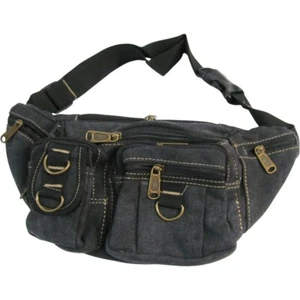 Multiple Pocket Travel Hip Belt Waist Bag Fanny Pack - Picture 1 of 5