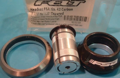 Felt FSA 1-1/8" to 1.5 Tapered Integrated Headset- NEW/NOS- Threadless MTB-Mint - Image 1 of 4