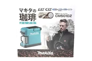 MAKITA CM501DZ Rechargeable Coffee Maker Blue Body Only without Battery - Picture 1 of 5