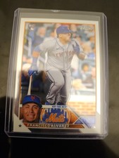 2023 Topps Chrome Francisco Alvarez Rookie Card New York Mets