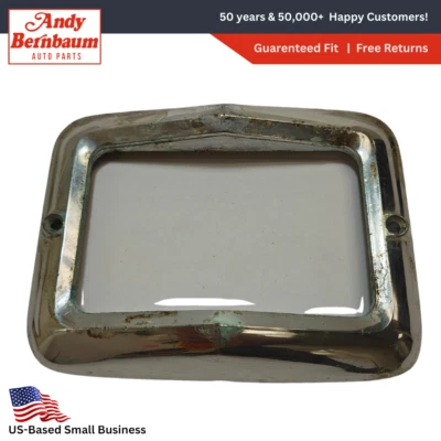 Chrysler Windsor New Yorker 1950 lámpara de estacionamiento luz bisel cromado 1343228 nuevo en stock Foto 1 de 4